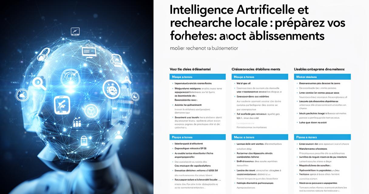 Intelligence artificielle et recherche locale : préparez vos fiches établissements pour dominer la géolocalisation
